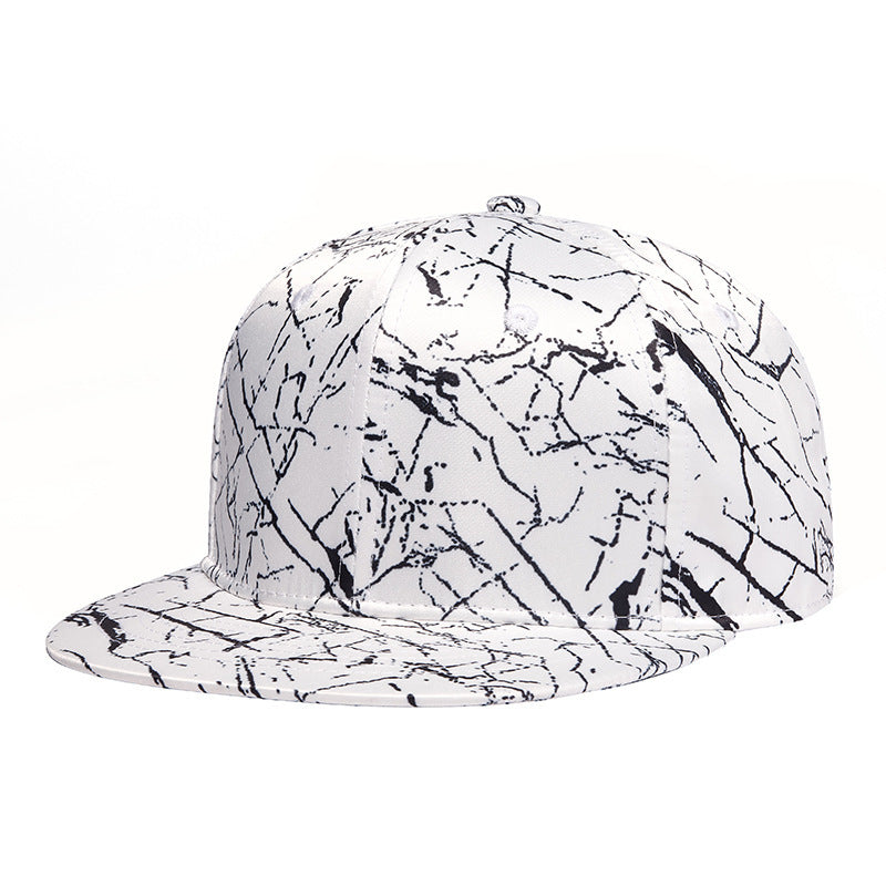 Hip-hop Hat Street Fashion Men And Women Lightning Pattern Sunshade Baseball Cap