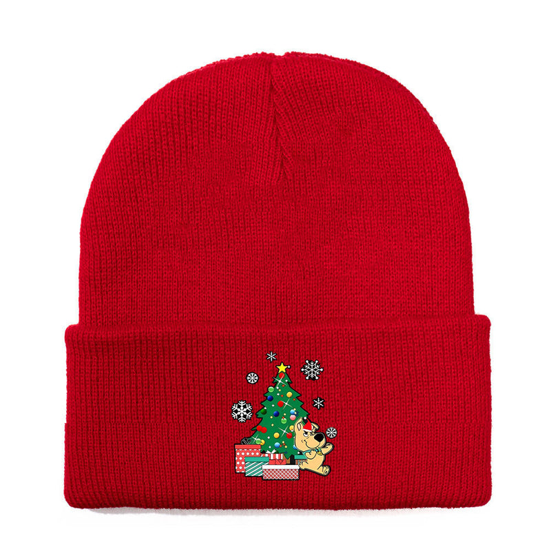 Christmas Knitted Windproof Wool Hat