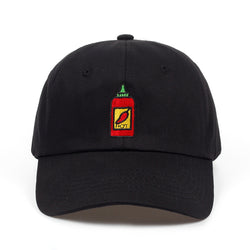 Hot sauce bottle embroidery baseball cap