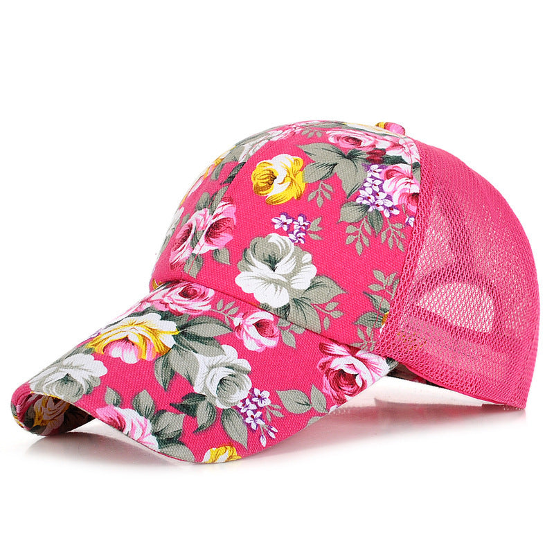 Sunscreen Peaked Cap Couple Net Cap Baseball Cap Spring