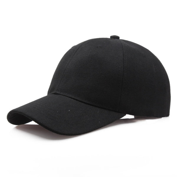 Cotton Solid Color Unisex Outdoor Sports And Leisure Cap Baseball Cap