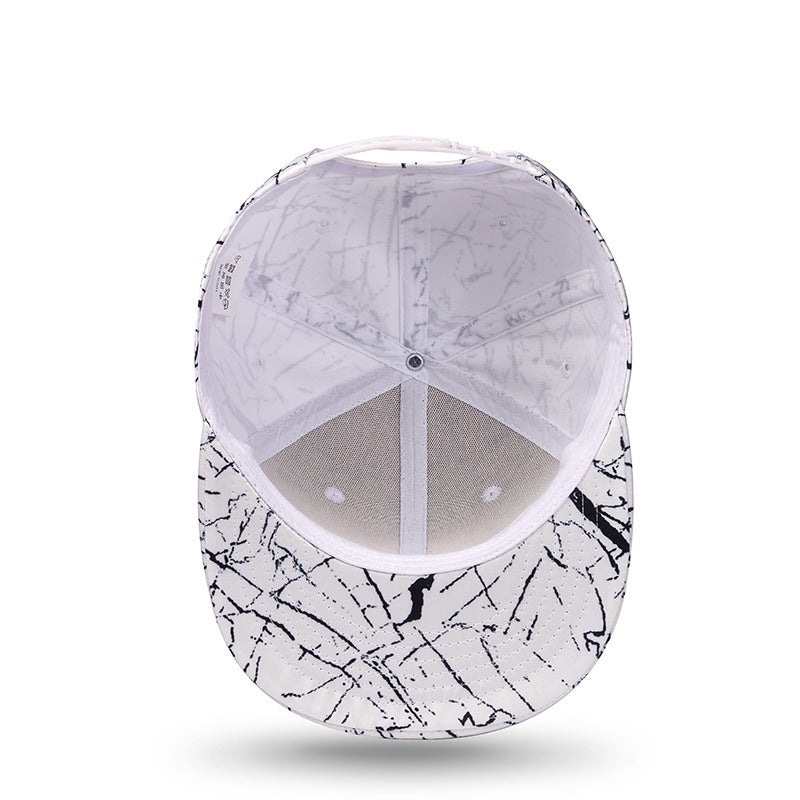 Hip-hop Hat Street Fashion Men And Women Lightning Pattern Sunshade Baseball Cap