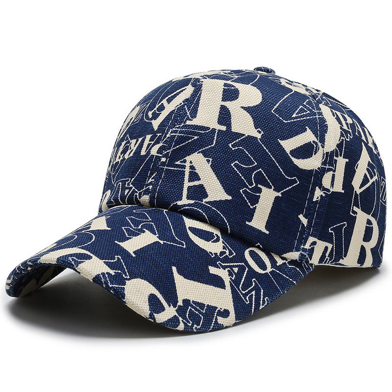 Letter Baseball Cap Casual Fashion Trend