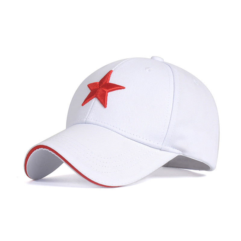 Men's five pointed star  baseball Cap