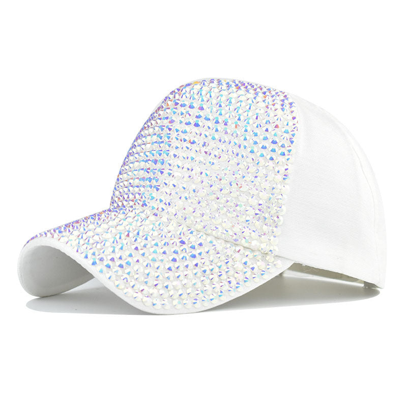 Flash Diamond Baseball Cap Light Board Cap