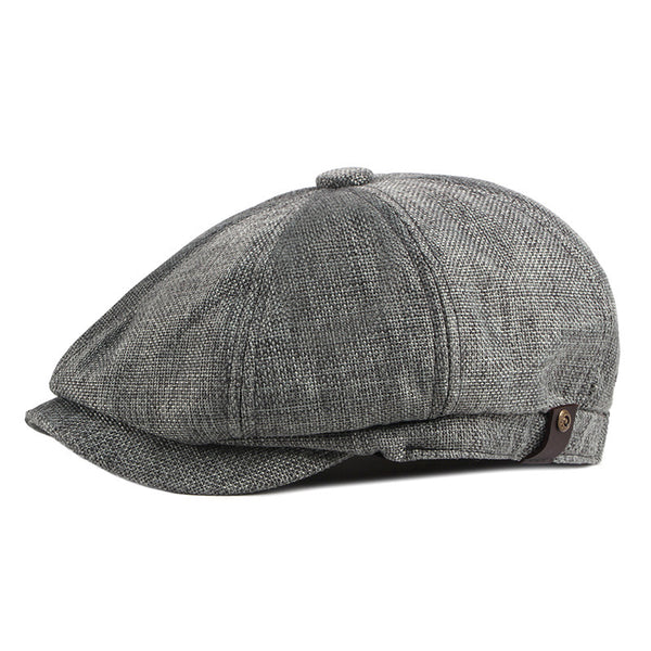 Thin, Breathable, Imitation Linen Cap