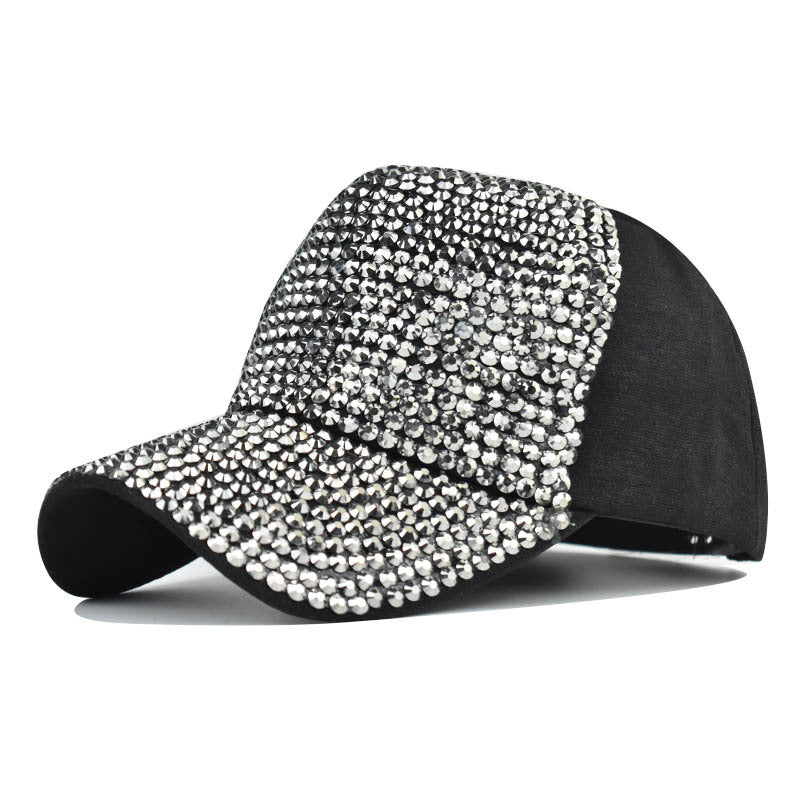 Flash Diamond Baseball Cap Light Board Cap