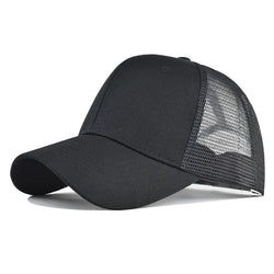 Pure Cotton Mesh Cap Simple Pure Cotton Breathable Baseball Cap