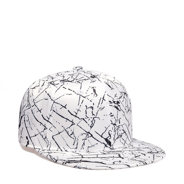 Hip-hop Hat Street Fashion Men And Women Lightning Pattern Sunshade Baseball Cap