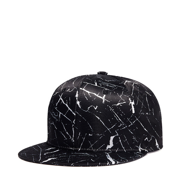 Hip-hop Hat Street Fashion Men And Women Lightning Pattern Sunshade Baseball Cap